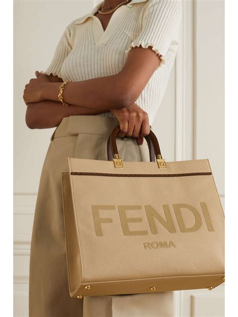 medium Fendi sunshine tote bag